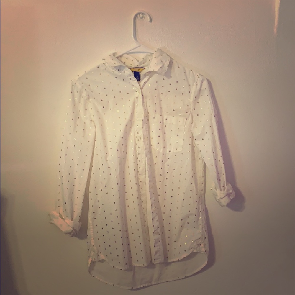 prince and fox button up